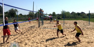 Поліейські змагались за першість з пляжного волейболу