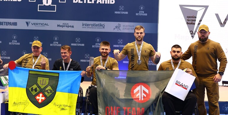 6 медалей здобула команда Рівненщини на Іграх Ветеранів-2025