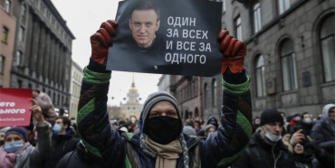 На акціях протесту у Росії затримали вже понад 3050 осіб (ФОТО)