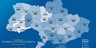 В Україні підтверджено 14 710 випадків COVID-19