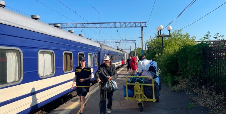  Рівненщина сьогодні прийняла вже 10-й з початку року евакуаційний поїзд. 