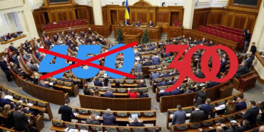 Профільний комітет ВР підтримав скорочення числа депутатів з 450 до 300