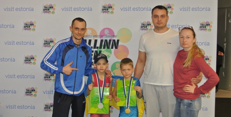 Рівненські борці привезли медалі з престижного турніру в Естонії (ФОТО)