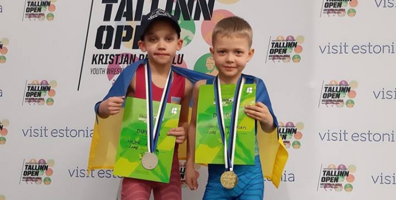 Рівненські борці привезли медалі з престижного турніру в Естонії (ФОТО)