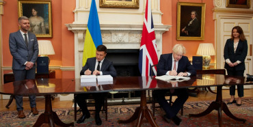 Володимир Зеленський і Борис Джонсон підписали Угоду стратегічне партнерство між Україною та Великою Британією
