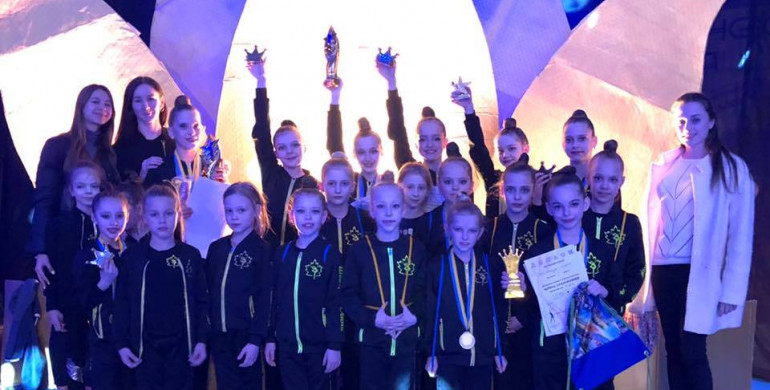 Рівненські гімнастки перемогли на Міжнародному "Кубку Закарпаття"