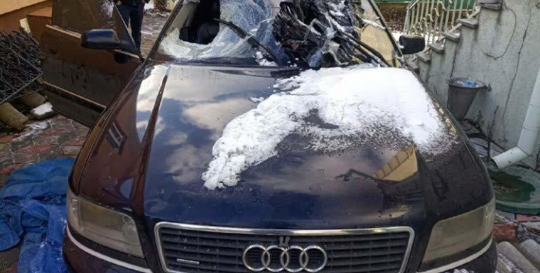 У Рівному розшукали автівку, яка збила пішохода на Макарова (ФОТО)