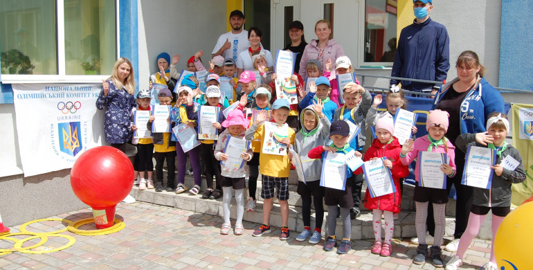 В Обарові відбулися спортивні активності для дітей