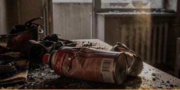 У Рівному внаслідок вибуху туристичного газового балона травмувався чоловік