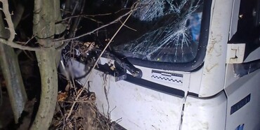 ☝️На Дубенщині внаслідок ДТП травмувалися водій та пасажир фургону