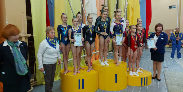 Збірна Рівненської області здобула срібло на Чемпіонаті України з гімнастики