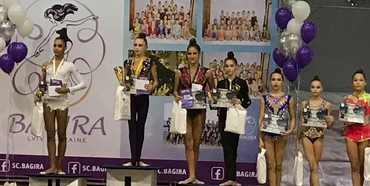 Рівненські гімнастки привезли міжнародні медалі із Львова