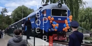У Рівному стартував 77-й сезон легендарної дитячої вузькоколійки 