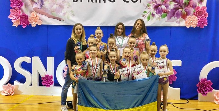 Рівненські гімнастки із медалями Міжнародного польського турніру (ФОТО)