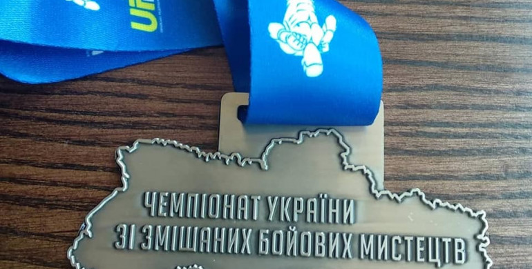 Рівняни із медалями Чемпіонату України зі змішаних бойових мистецтв