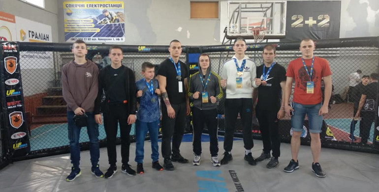 Рівняни із медалями Чемпіонату України зі змішаних бойових мистецтв