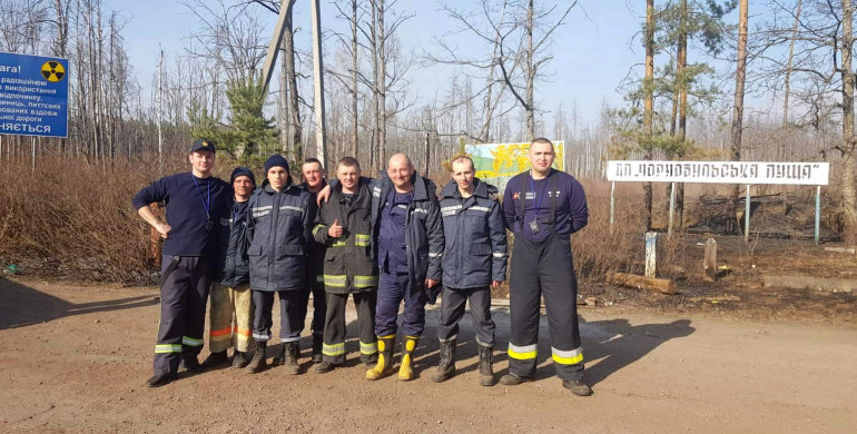 Як гасили Чорнобильські ліси: розповідь дубенських рятувальників