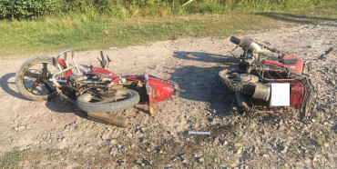 На Рокитнівщині не розминулись два мотоцикліста (ФОТО)