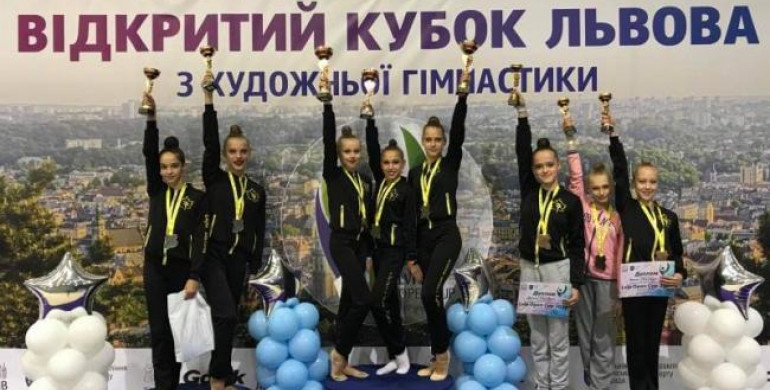 Юні рівненські гімнастки перемогли на Міжнародному турнірі