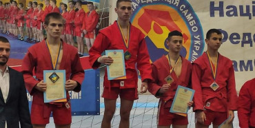 П'ять медалей вибороли рівненські самбісти на чемпіонаті України