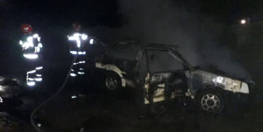 На Березнівщині згоріла «вісімка»