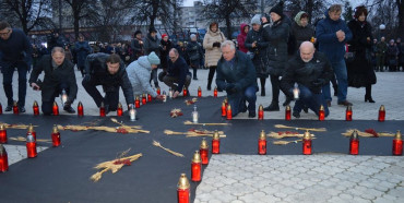У Рівному вшанували пам'ять загиблих від голодоморів в Україні