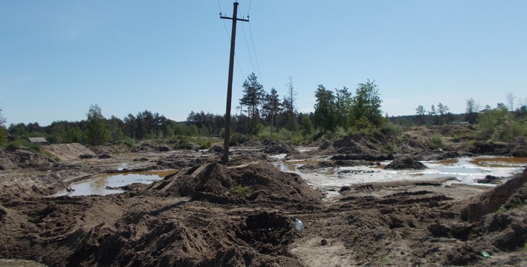 Бурштинокопачі залишили без електрики більше 600 мешканців Рівненщини