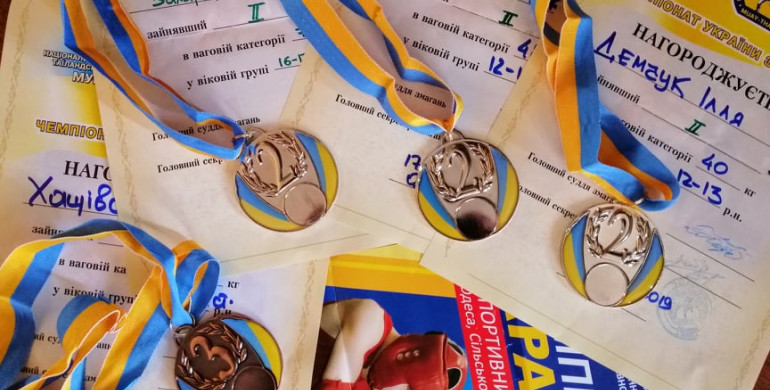 4 медалі Чемпіонату України з муей-тай здобули рівняни (ФОТО)