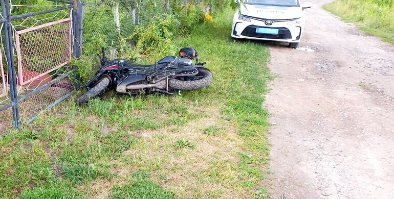 На Рівненщині протягом вихідних у ДТП за участі мотоциклістів травмувалися 3 людей