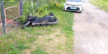 На Рівненщині протягом вихідних у ДТП за участі мотоциклістів травмувалися 3 людей