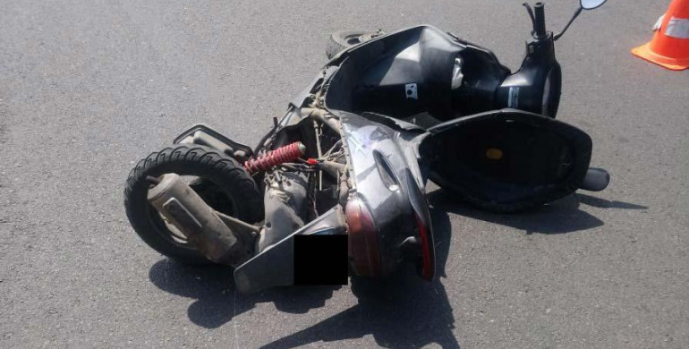 На Рівненщині постраждав мотоцикліст(ФОТО)