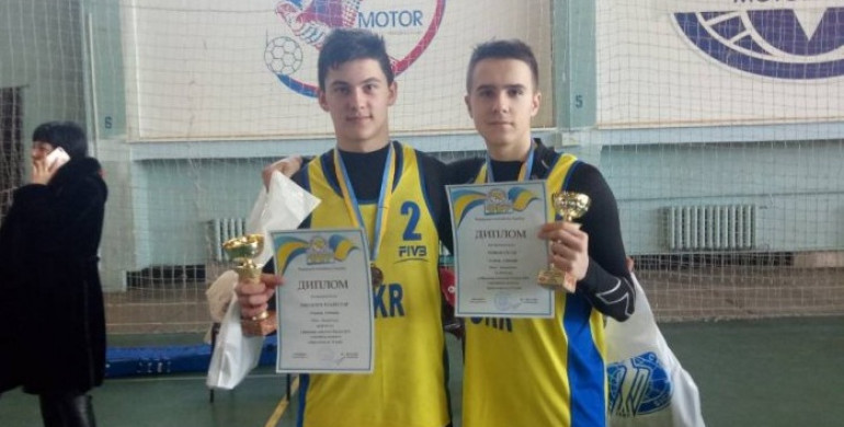 Рівненські волейболісти з призами Чемпіонату України