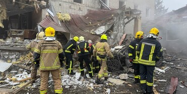 У Рівному внаслідок падіння БпЛА в житловий сектор постраждали п’ятеро людей