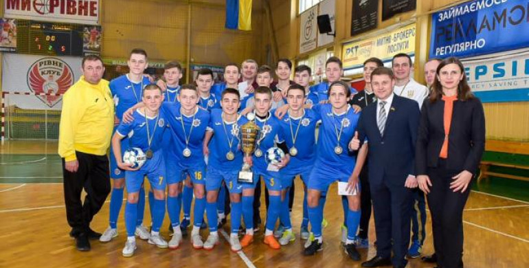 Рівненська футзальна команда стала чемпіоном України
