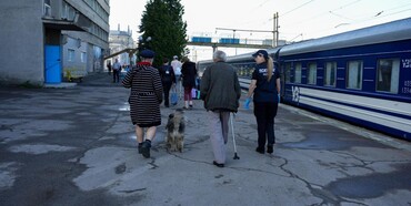 Рівненщина зустріла 8-й евакуаційний поїзд цього року
