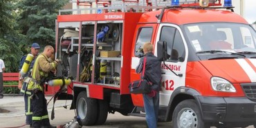 Пожежники гасили готель на Рівненщині