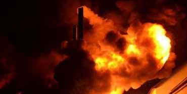 Масштабна пожежа на Рівненщині:  Горів торговий центр (ФОТО) 