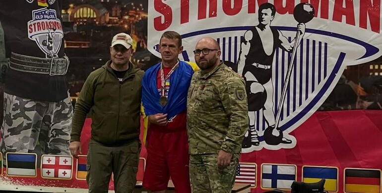 Рівненські ветерани здобули золото чемпіонату світу зі стронгмену