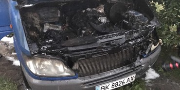 У Сарнах за тиждень згорів другий автомобіль