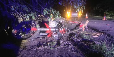 На Рівненщині у  ДТП за участі  мотоциклістів один загинув, інший - травмувався 