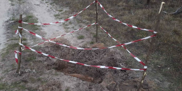 На Володимиреччині підірвали бомбу