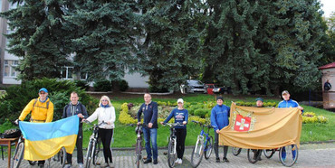 До велопробігу по району Рівненщині долучився голова РДА