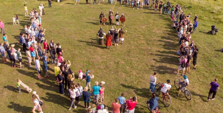 На Рівненщині відбувся середньовічний фестиваль під відкритим небом  