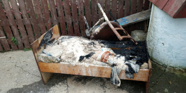 Під час пожежі в Острозькому районі рятувальники виявили тіло (ФОТО)