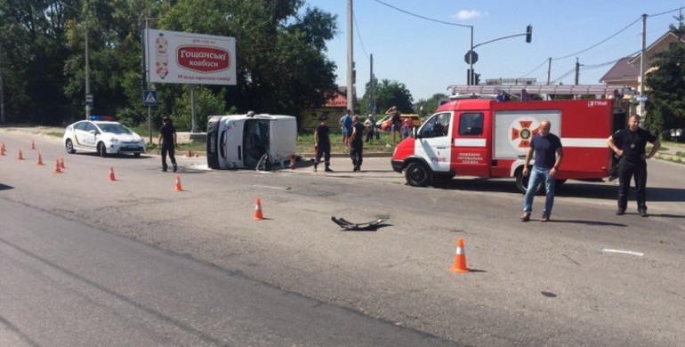 По обіді у Рівному трапилось ДТП