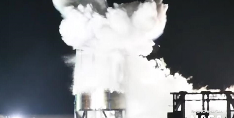 На полігоні компанії SpaceX провели плановий вибух (ВІДЕО)
