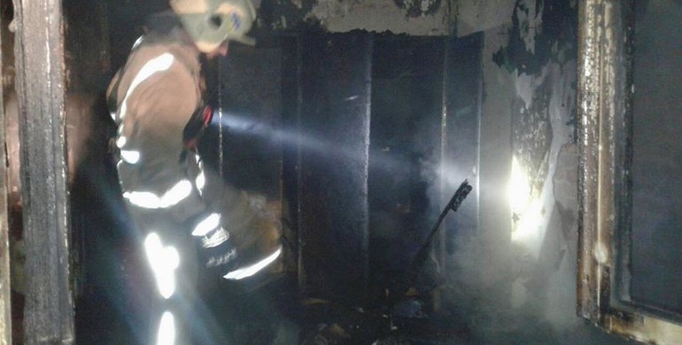 У пожежі біля рівненського військкомату загинув чоловік  