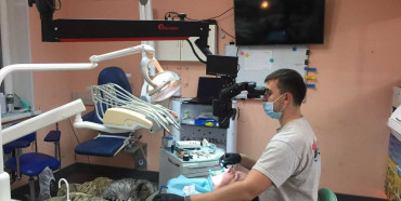 Рівненські стоматологи лікували військових в зоні АТО-ООС