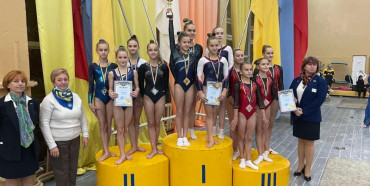 Рівненські гімнастки вибороли дві медалі на чемпіонаті України
