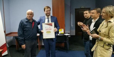 Володимр Поліщук тепер почесний член Рівненської обласної федерації футболу